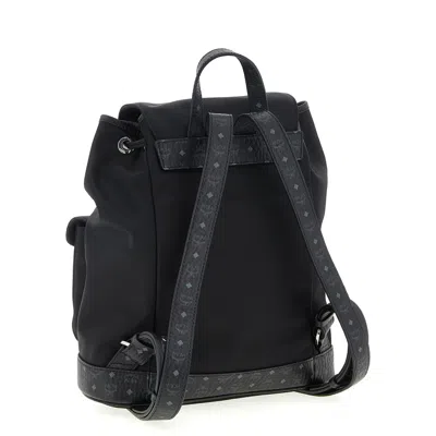 Mcm Aren Small Backpack In Black
