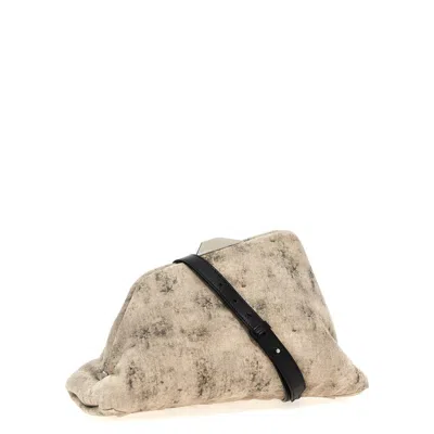 Attico Day Off Canvas Clutch In Multi