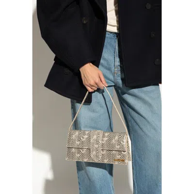 Jacquemus Shoulder Bag Le Bambino Long In Sand