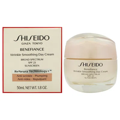 Shiseido Benefiance Wrinkle Smoothing Day Cream Spf 23 1.8 oz (tester) Skin Care 843711405319 In Neutral