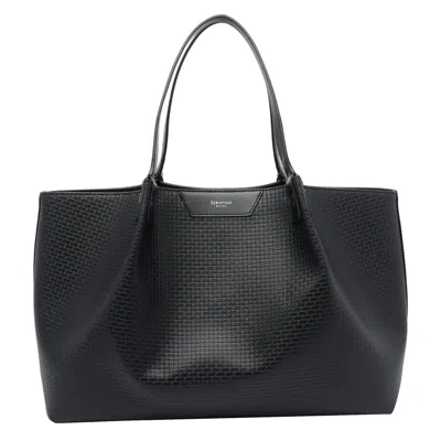 Serapian Stepan Secret Shoulder Bag In Black