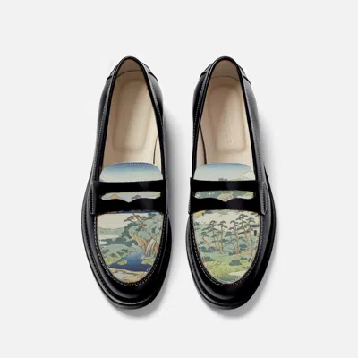 Duke & Dexter Women's Wilde Sacred Spring Penny Loafer In Multi
