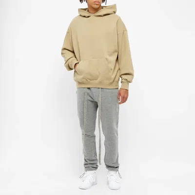 Essentials Fear Of God  Fw19 Pullover Hoodie 'twill' In Black