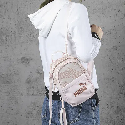 Puma (wmns)  Core Up Mini Backpack 'beige Pink'