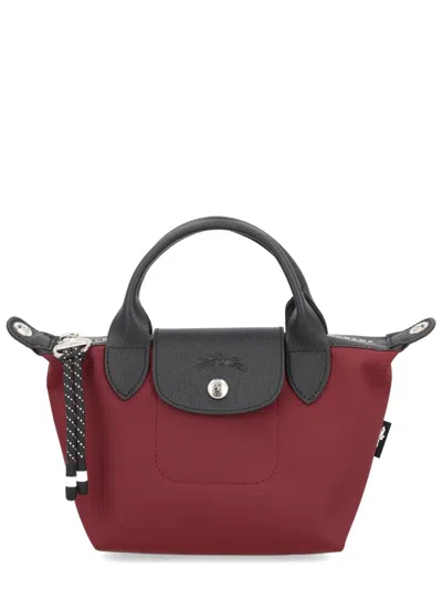 Longchamp Mini-bag Le Pliage Energy Xs In Burgundy