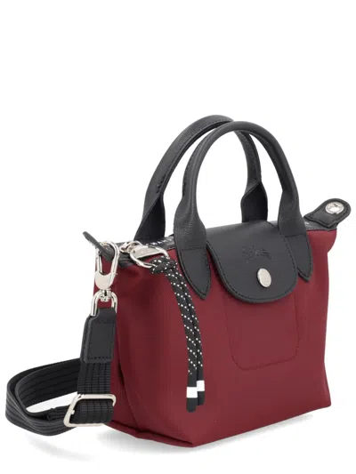 Longchamp Mini-bag Le Pliage Energy Xs In Burgundy