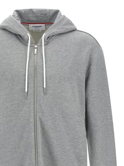 Thom Browne Grey Cotton Sweatshirt In Gray