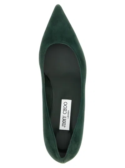 Jimmy Choo Amelia Pumps Green In Green
