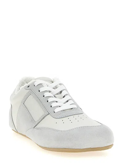 Mm6 Maison Margiela Anatomic Sneakers Gray In Silver