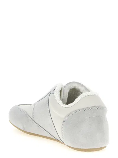 Mm6 Maison Margiela Anatomic Sneakers Gray In Silver