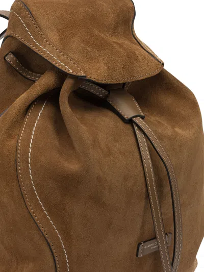 Gianni Chiarini Backpacks In Brown