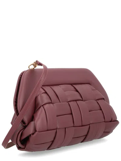Themoirè Bag Bios In Burgundy