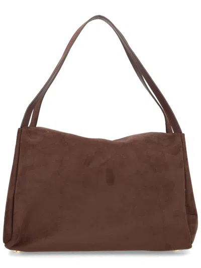 Themoirè Bag "eudora" In Brown