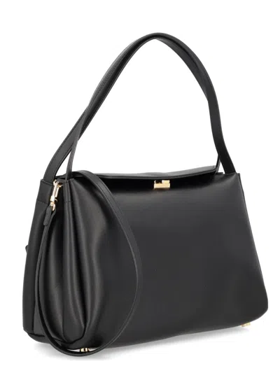 Themoirè Bag "eudora" In Black