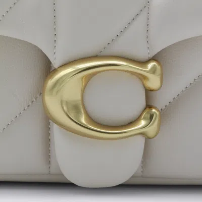 Coach Quilted Tabby Shoulder Bag 20 With Chain In Neutral