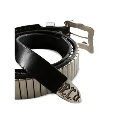 Enfants Riches Deprimes Belts Black, Silver