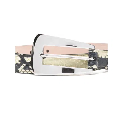 Khaite Belts Neutral, Black