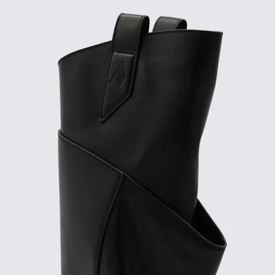 Attico Boots Blacks And Greys In Black