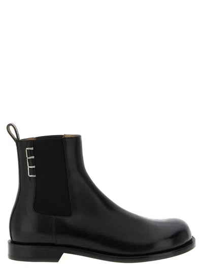 Jw Anderson Chelsea Loafer Boots And Ankle Boots Black In Black