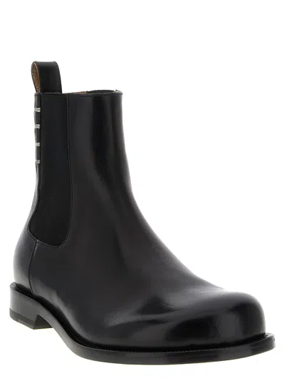 Jw Anderson Chelsea Loafer Boots And Ankle Boots Black In Black