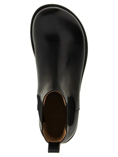 Jw Anderson Chelsea Loafer Boots And Ankle Boots Black In Black