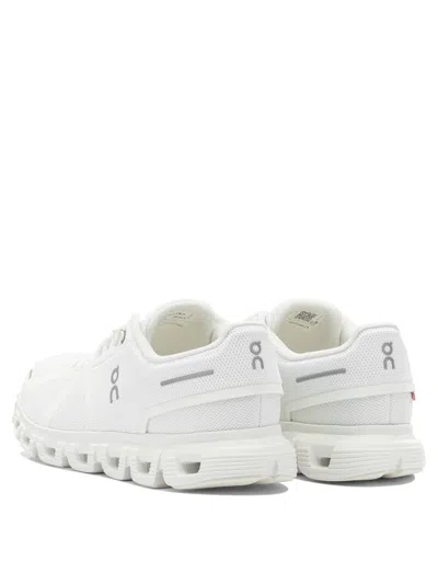 On Running Cloud 6 Sneaker In White