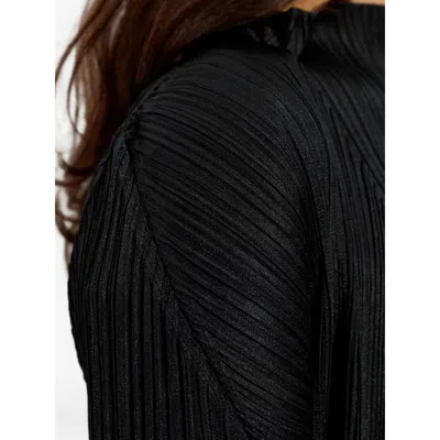 Issey Miyake Coats Black In Black