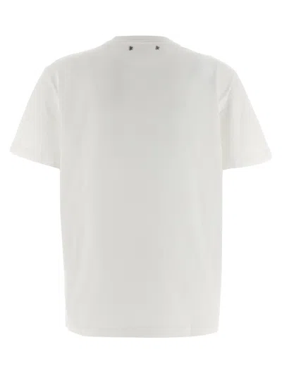 Golden Goose Crystal Crew Neck T-shirt In White
