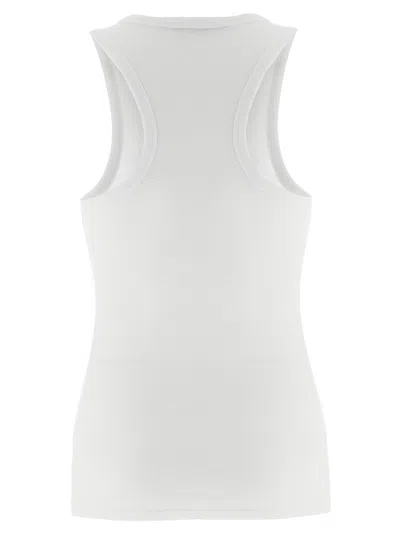 Stella Mccartney Crystal Mini Star Tops White In White
