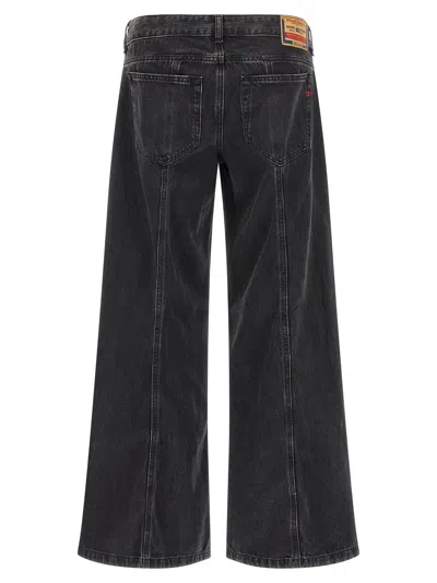 Diesel D-akii Jeans Black In Blue