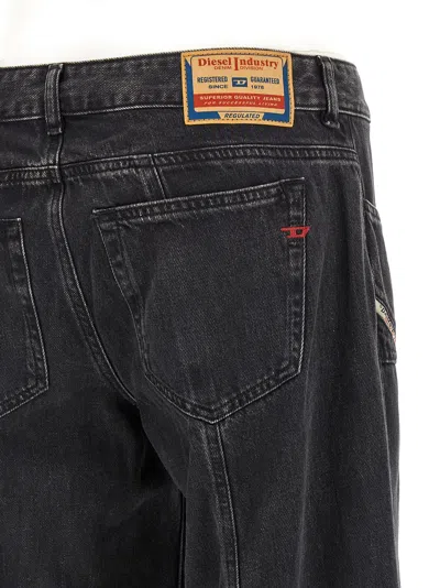 Diesel D-akii Jeans Black In Blue