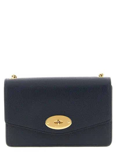 Mulberry Small Darley Shoulder Bag In Blue