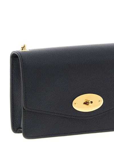 Mulberry Small Darley Shoulder Bag In Blue