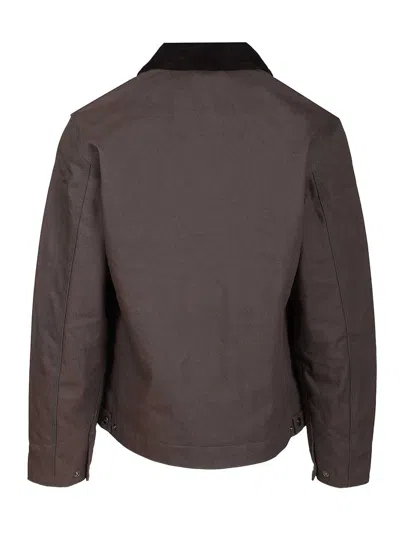 Carhartt Detroit Jackets Grey In Brown