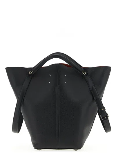Maison Margiela Dress-age Medium Handbag In Black