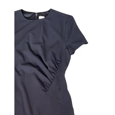 Calvin Klein Crew-neck Midi Dress In Multi