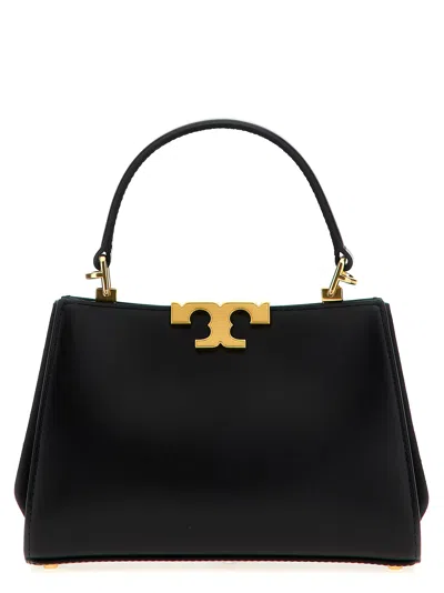Tory Burch Eleanor Mini Satchel Hand Bags Black In Black