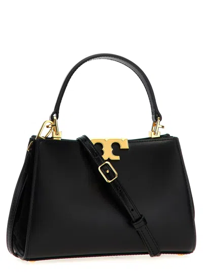 Tory Burch Eleanor Mini Satchel Hand Bags Black In Black