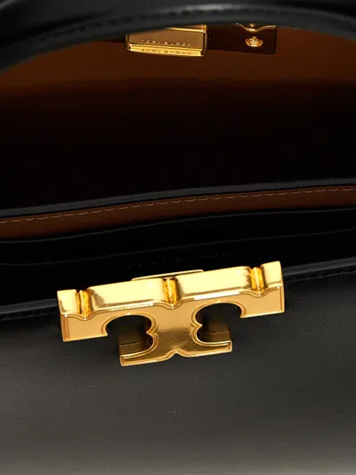 Tory Burch Eleanor Mini Satchel Hand Bags Black In Black