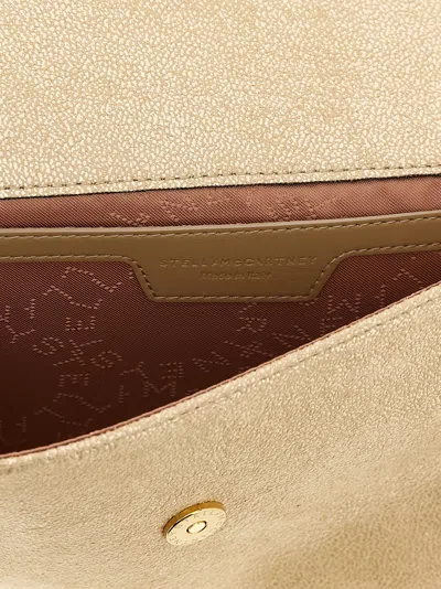 Stella Mccartney Falabella Chain Wallet Wallets And Card Holders Gold In Brown