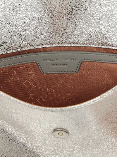 Stella Mccartney Falabella Chain Wallet Wallets And Card Holders Silver In Gray