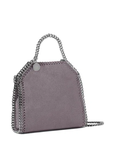 Stella Mccartney Falabella Tiny Crossbody Bag In Purple