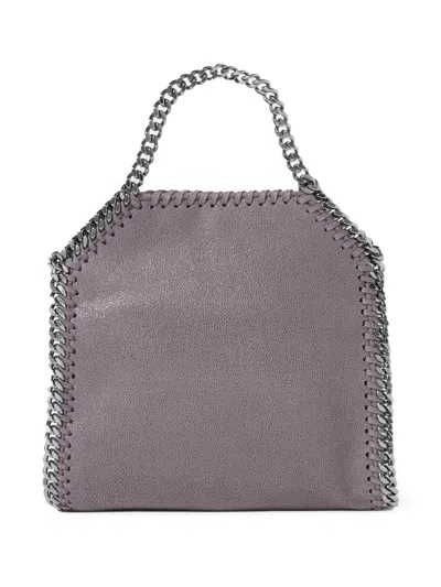 Stella Mccartney Falabella Tiny Crossbody Bag In Purple