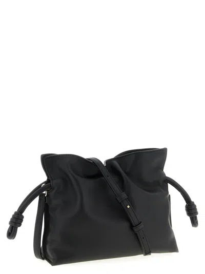 Loewe Flamenco Clutch Black In Black