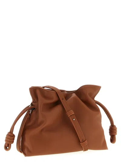 Loewe Flamenco Clutch Brown In Brown