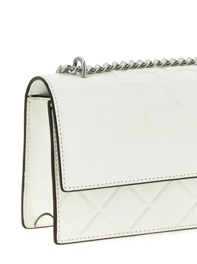 Tory Burch Fleming Small Crossbody Bag In White
