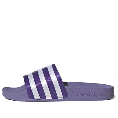 Adidas Originals (wmns) Adidas Adilette Slides 'magic Lilac' In Purple