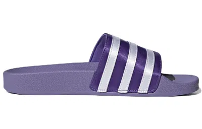 Adidas Originals (wmns) Adidas Adilette Slides 'magic Lilac' In Purple