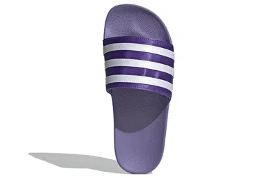 Adidas Originals (wmns) Adidas Adilette Slides 'magic Lilac' In Purple