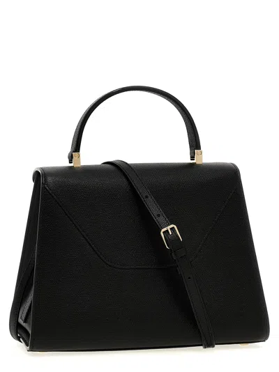 Valextra Iside Hand Bags Black In Black